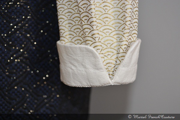 Chemise Japonaise Wave Or
