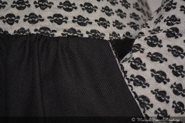 Poche Robe Tête de Mort